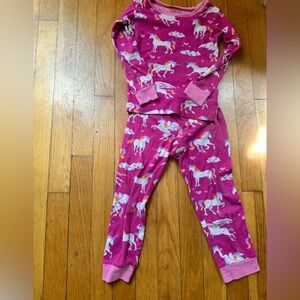 Hatley Unicorn Pajamas, Size 4
